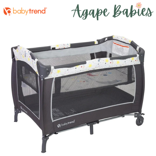 [1 Year Local Warranty] Baby Trend Lil Snooze Deluxe II Nursery Center - Twinkle Twinkle Little Moon