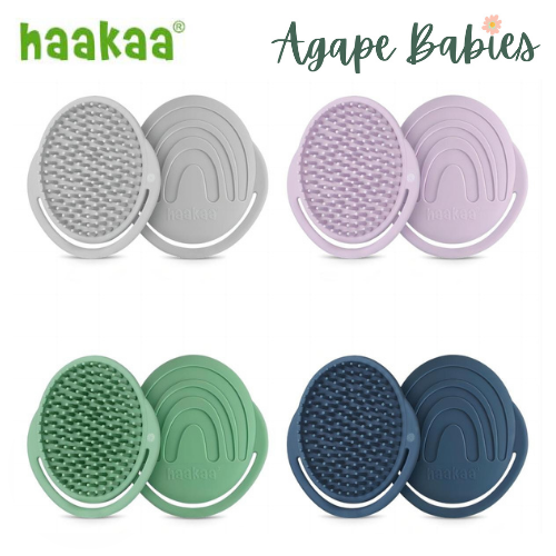 Haakaa Rainbow Silicone Shampoo Brush - 4Color