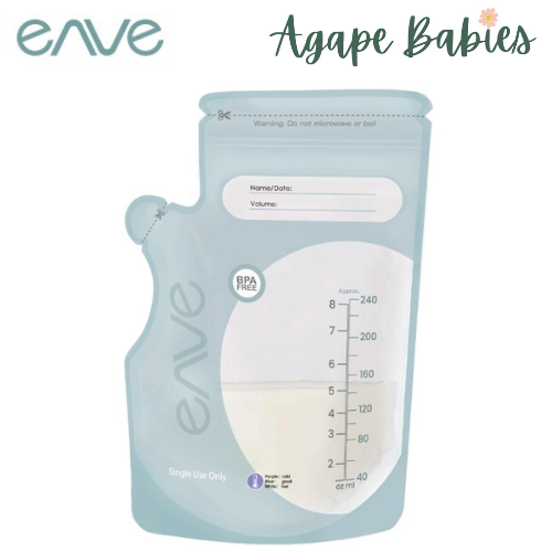 ENVE Breastmilk Storage Bag, 240ml, 30pcs