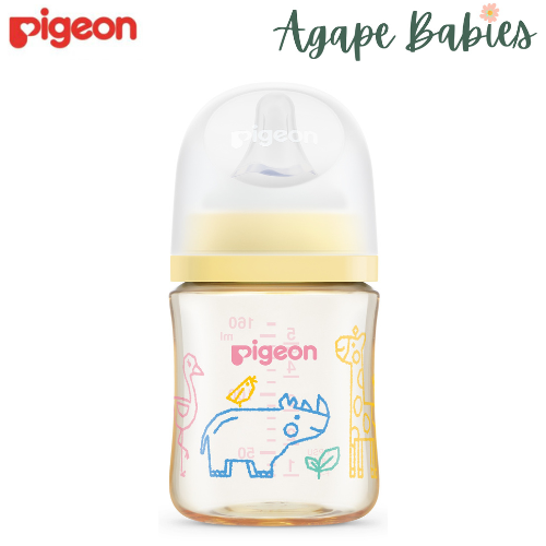 Pigeon Softouch Bpp Nursing Bottle Ppsu Safari Doodles - 160Ml