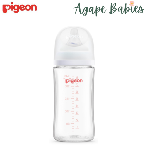 Pigeon Softouch Bpp Nursing Bottle Glass Logo - 240ML