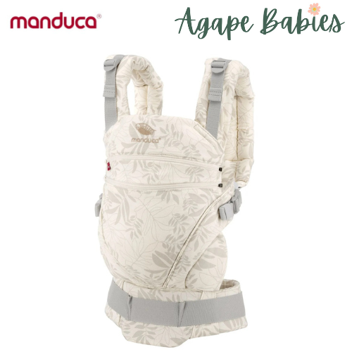 [3 Years Local Warranty] Manduca XT Organic Cotton Newborn To Toddler Baby Carrier Limited Edition - Botanic Vanilla