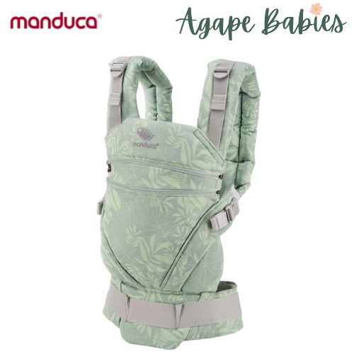 [3 Years Local Warranty] Manduca XT Organic Cotton Newborn To Toddler Baby Carrier Limited Edition - Botanic Green