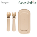 Hegen Multi-stage Fork and Spoon PPSU with Case Taupe
