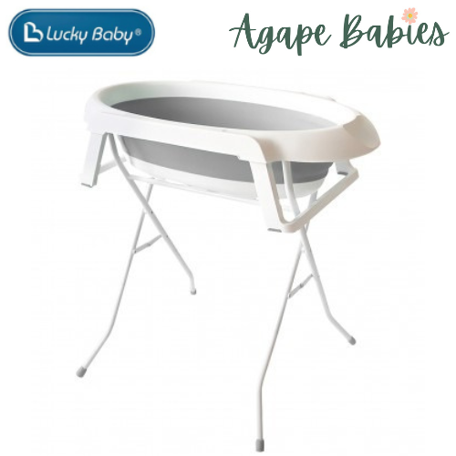 Lucky Baby Collato Bath Tub W/Stand + Bath Support