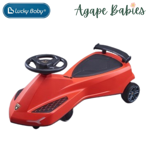 Lucky Baby Lamborghini Swing Car For Kids - 3 Colours