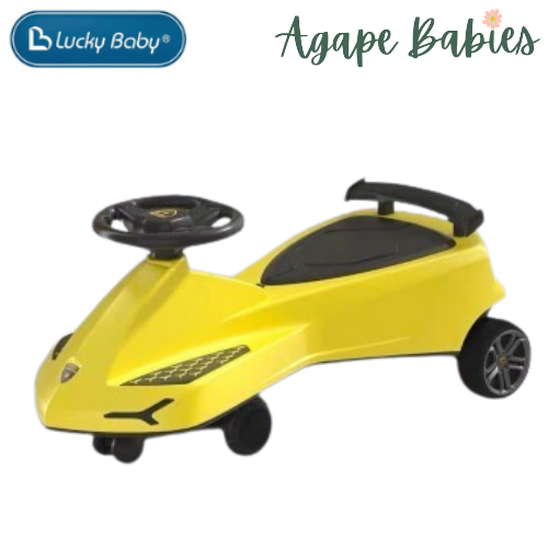 Lucky Baby Lamborghini Swing Car For Kids - 3 Colours