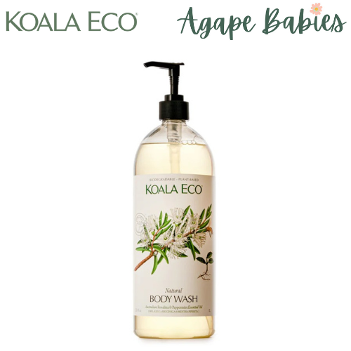 Koala Eco Natural Body Wash Rosalina & Peppermint Essential Oil - 1L