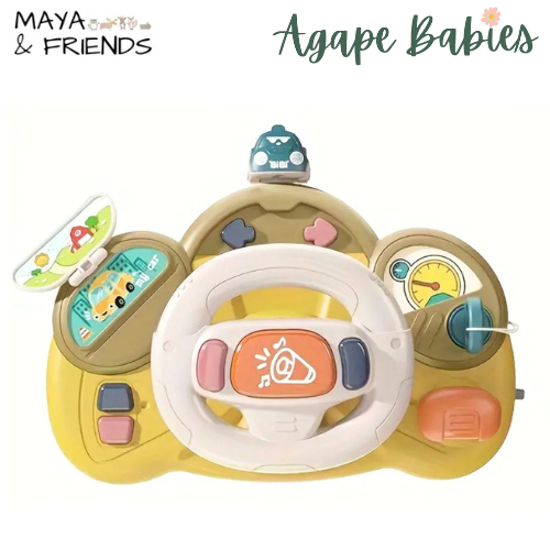 Maya & Friends Baby First Driving Simulator Toy