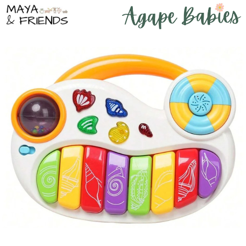 Maya & Friends Baby Seaside Piano Keyboard