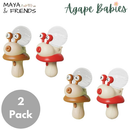 [2 Pack] Maya & Friends Electric Snail Water Gun (Assorted Colours)