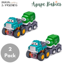 [2 Pack] Maya & Friends Axel The Trailer Truck - 2 Variants