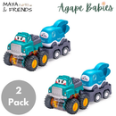 [2 Pack] Maya & Friends Axel The Trailer Truck - 2 Variants