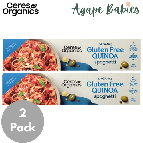 [2 Pack] Ceres Organics Quinoa Rice Spaghetti - 250g