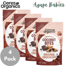 [4 Pack] Ceres Organics Organic Coconut Bites Chocolate - 60g  Exp:11/26