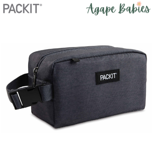 PackIt Freezable Snack Box Bag - City Charcoal