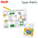 Nom Nibbles SG Edition Silicone Colouring Mat - 3 Designs