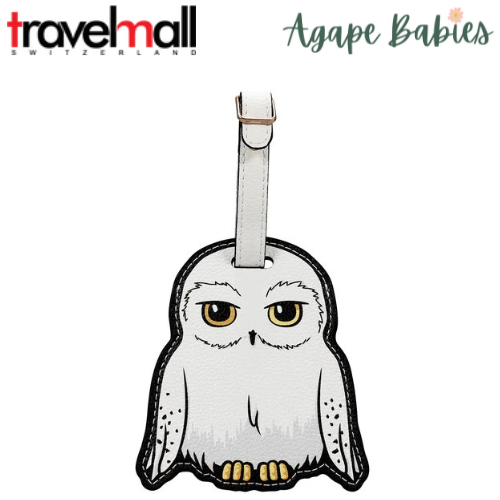 Travelmall Official Licensed Harry Potter PU Leather Luggage Tag - Hedwig