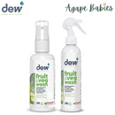 [2 Pack] Dew Fruit & Veg Wash - 2 Sizes