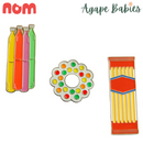 [2 Pack] Nom Singapore Retro Sweets Pins - 3Types