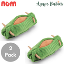 [2 Pack] Nom Waggle Otah Squeakie Chew Toy