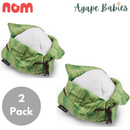 [2 Pack] Nom Waggle Rice Dumpling Squeakie Chew Toy (Premium)
