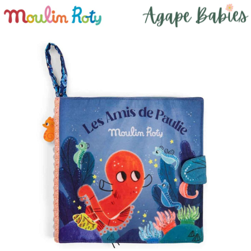 Moulin Roty Les Aventures de Paulie Fabric Activity Book