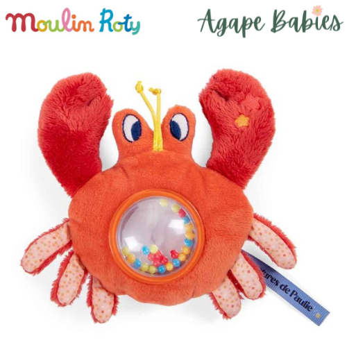 Moulin Roty Les Aventures de Paulie Crab Rattle