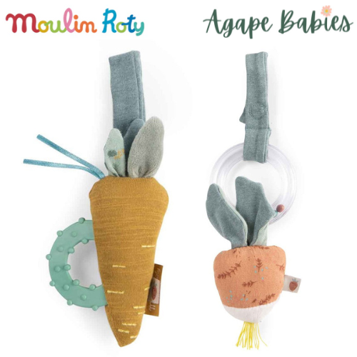 Moulin Roty Trois Petits Lapins Little Travel Activity Toy - 2 Designs