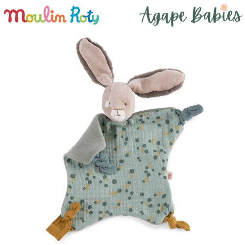 Moulin Roty Trois Petits Lapin Rabbit Comforter -2 Colors