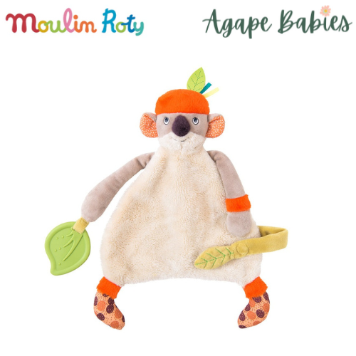 Moulin Roty Dans La Jungle Comforter with Teether and Pacifier-holder - Koco the Koala