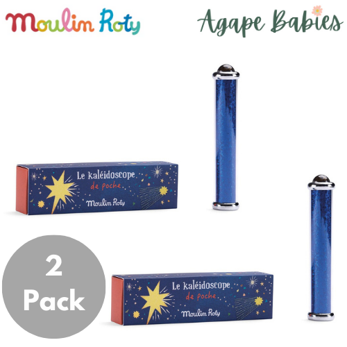 [2 Pack] Moulin Roty Les Petites Merveilles Pocket Kaleidoscope