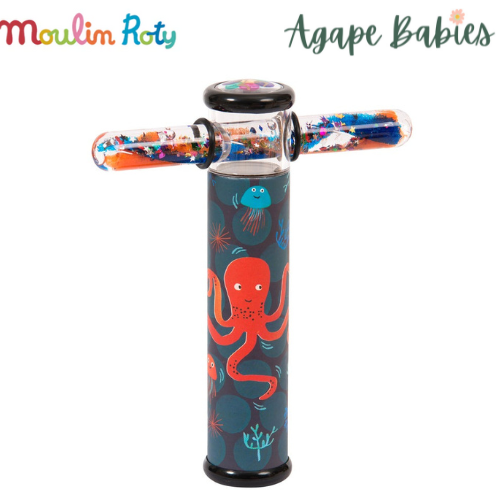 Moulin Roty Les Petites Merveilles Glitter Kaleidoscopes - Octopus