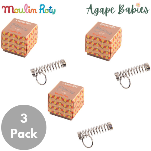 [3 Pack] Moulin Roty Les Petites Merveilles Pocket Puzzle - 6 Styles