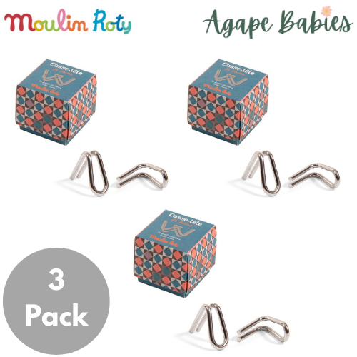 [3 Pack] Moulin Roty Les Petites Merveilles Pocket Puzzle - 6 Styles