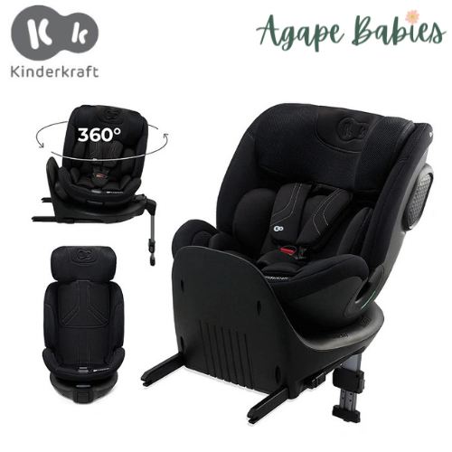 Kinderkraft Car Seat, Xrider 2 I-Size - Black