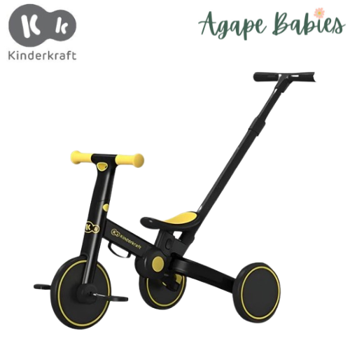 Kinderkraft Tricycle, 4Trike with Pushrod - 3 Colors