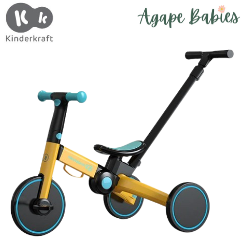 Kinderkraft Tricycle, 4Trike with Pushrod - 3 Colors