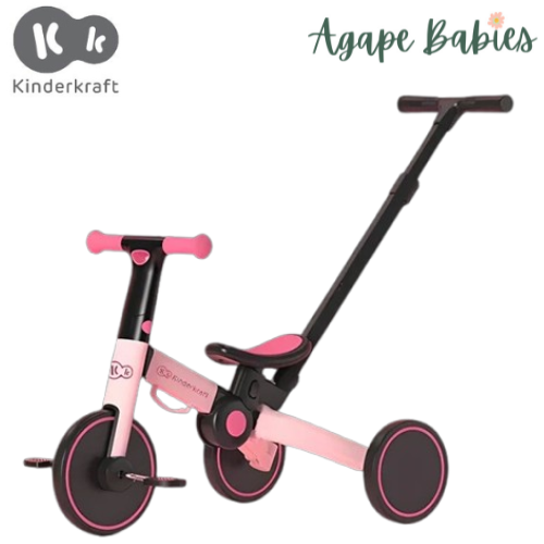 Kinderkraft Tricycle, 4Trike with Pushrod - 3 Colors