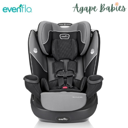 Evenflo Gold Revolve360 Rotational All-in-One Convertible Car Seat - Amherst Gray