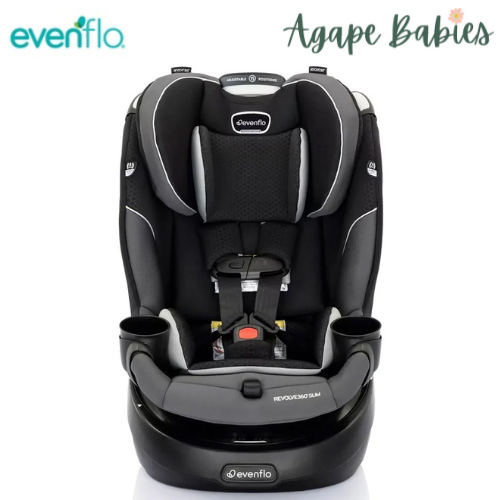 Evenflo Revolve360 Slim 2-in-1 Rotational Convertible Car Seat - Canton Black