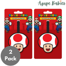 [2 Pack] Pyramid Nintendo Super Mario Multi-Functional Luggage Tag