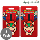 [2 Pack] Pyramid Nintendo Super Mario Multi-Functional Luggage Tag
