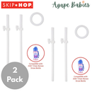 [2 Pack] Skip Hop Zoo Tritan Renew Extra Straws - 2pc