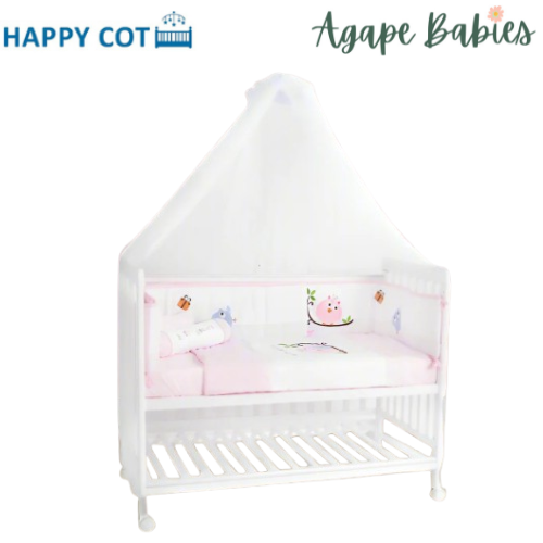 [1 Year Local Warranty] Happy Cot Happy Wonder+ 5-in-1 Convertible Baby Cot