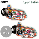 [2 Pack] OMY Sticker Activity Notebook - 3 Designs