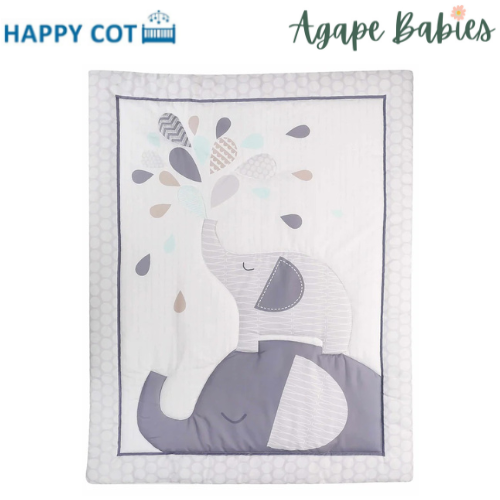 Happy Cot Baby Comforter - Elephant Games (N17)
