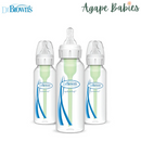 Dr Brown's PP Narrow-Neck "Options+" Bottle, 8OZ/250ML [3-PACK]