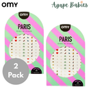 [2 Pack] OMY Nail Art - 4 Design