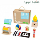 Montessori Educative Learning Wooden Educational Box 0-6 months